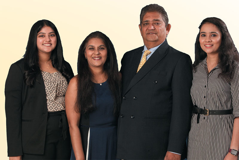 arun patel and his family