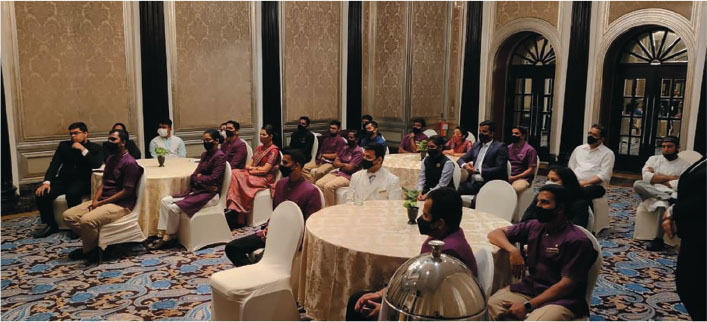 the taj mahal palace hotel staff listened