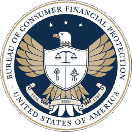 director of the consumer financial protection logo